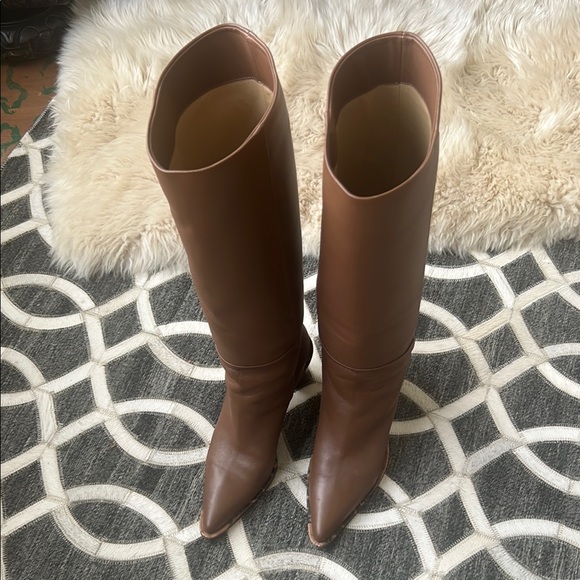 Tamara Mellon Wild One Knee High Leather Boot - Picture 3 of 11